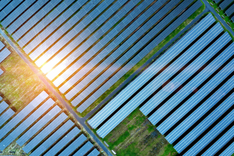 Genrebild från solcellspark. Foto: Getty Images