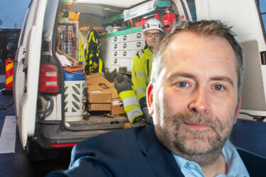 Jonas Rostedt Fleet manager på Omexom.