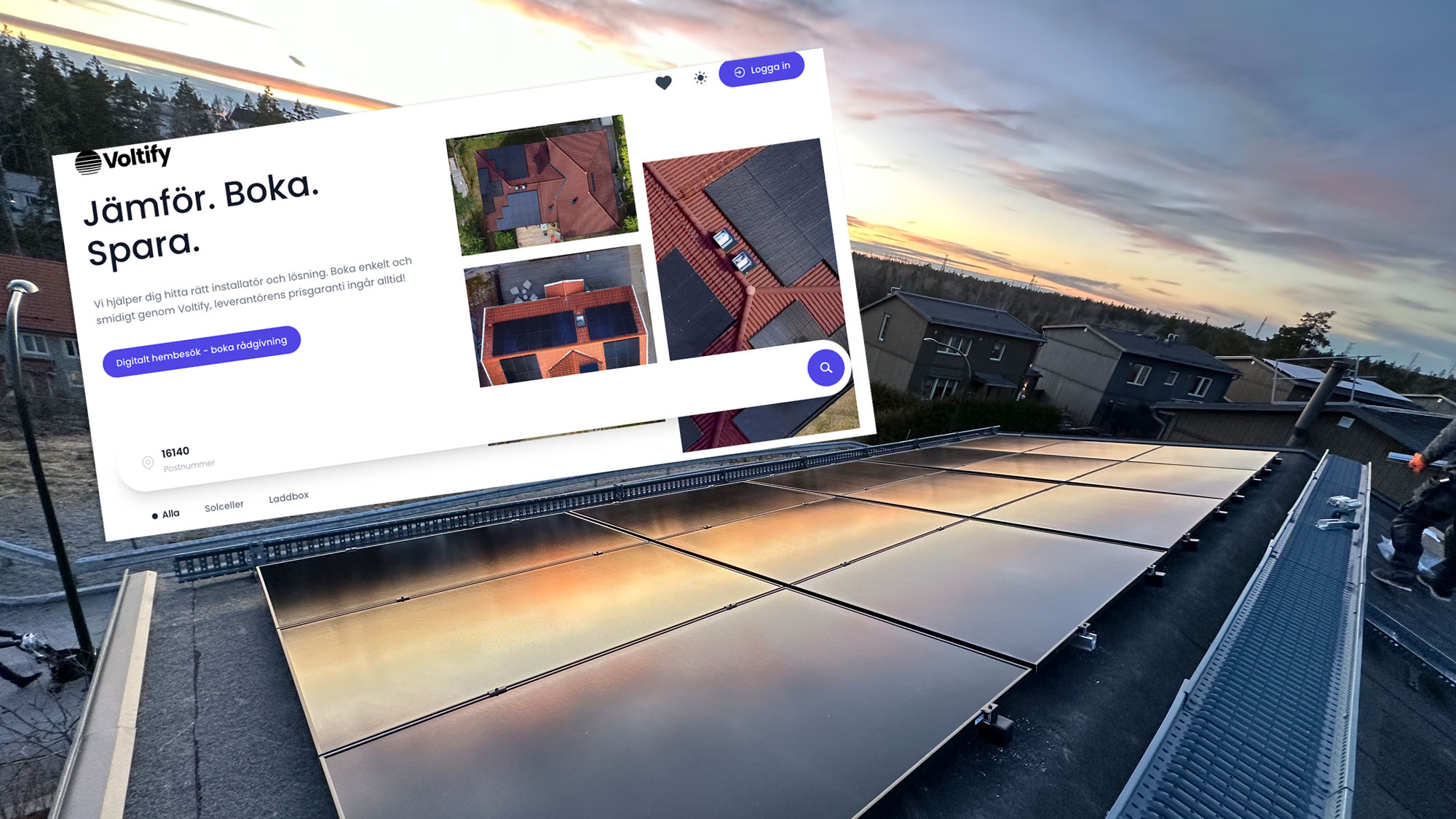 Voltify Voltify lanserar ny jämförelsetjänst för solcellsinstallationer ...
