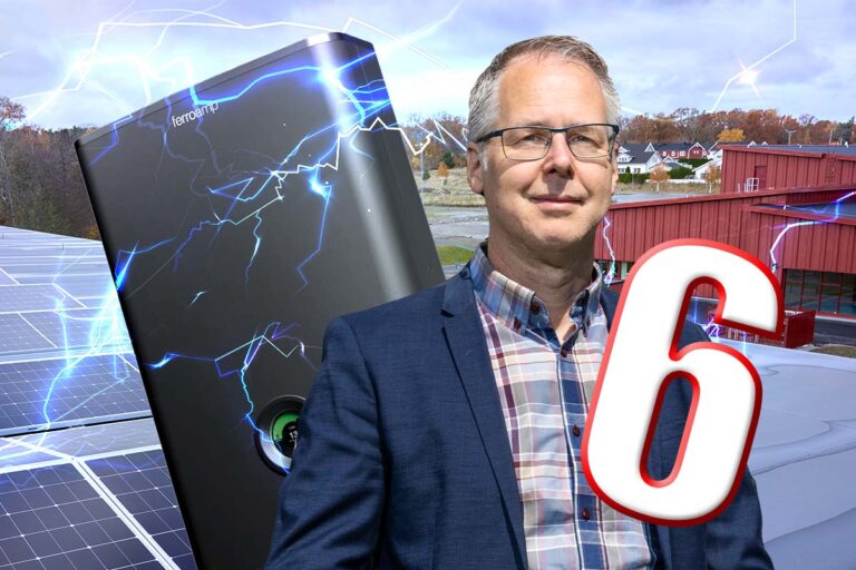 ”Ju högre spänning vi har desto mer kan vi gå ner i kabeldimension och på så vis minska kostnaderna för kablar”, säger Björn Jernström med anledning av att de valt valt 760 V spänning i Powersharelösningen.