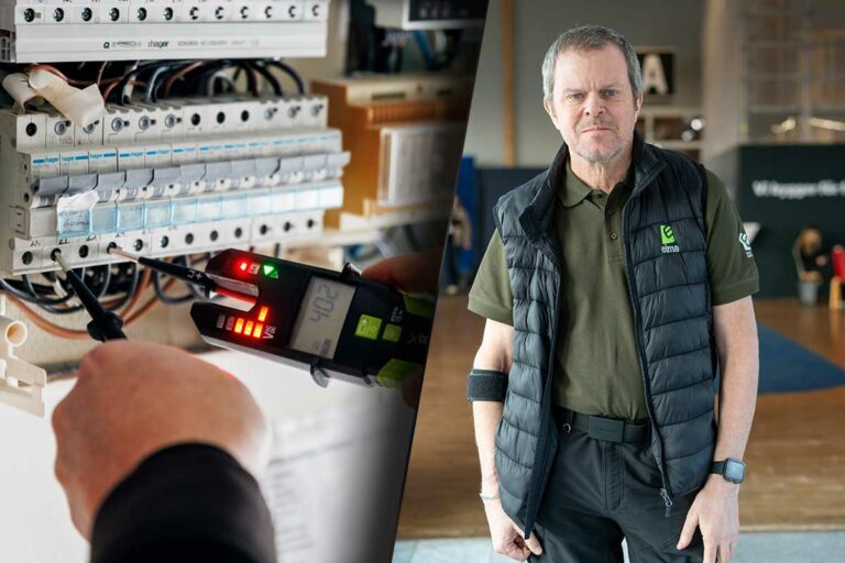 Peter Palmgren säljer mätinstrument på Elma instruments.