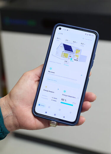 Mobilappen. Foto: Peter Knutson