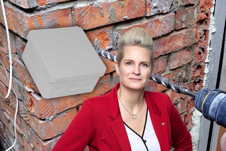 Cecilia Axelsson, elsäkerhetsexpert på Installatörsföretagen.