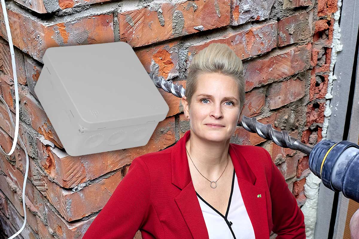 Cecilia Axelsson, elsäkerhetsexpert på Installatörsföretagen.