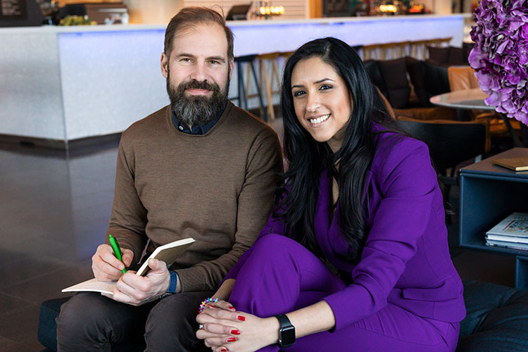 Chefredaktören mötte Saira Alladin över en kaffe för att prata om hur det egentligen står till med Sveriges elnät. Foto: David Lagerlöf
