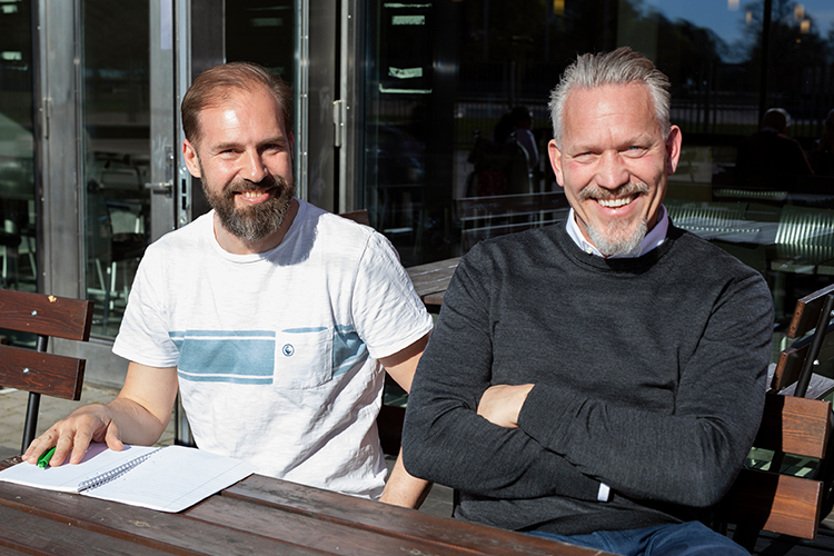 GK ska fortsätta växa i Sverige. Vd Göran Krawe berättar om ­planerna för Elinstallatörens chefredaktör över en fika på Eriksdalsbadets ­uteservering i Stockholm.