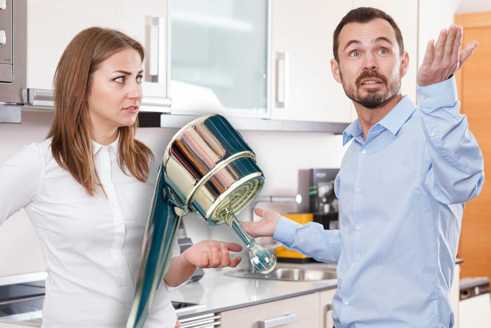 Tvist om beröringsfri blandare som inte kan snålspola