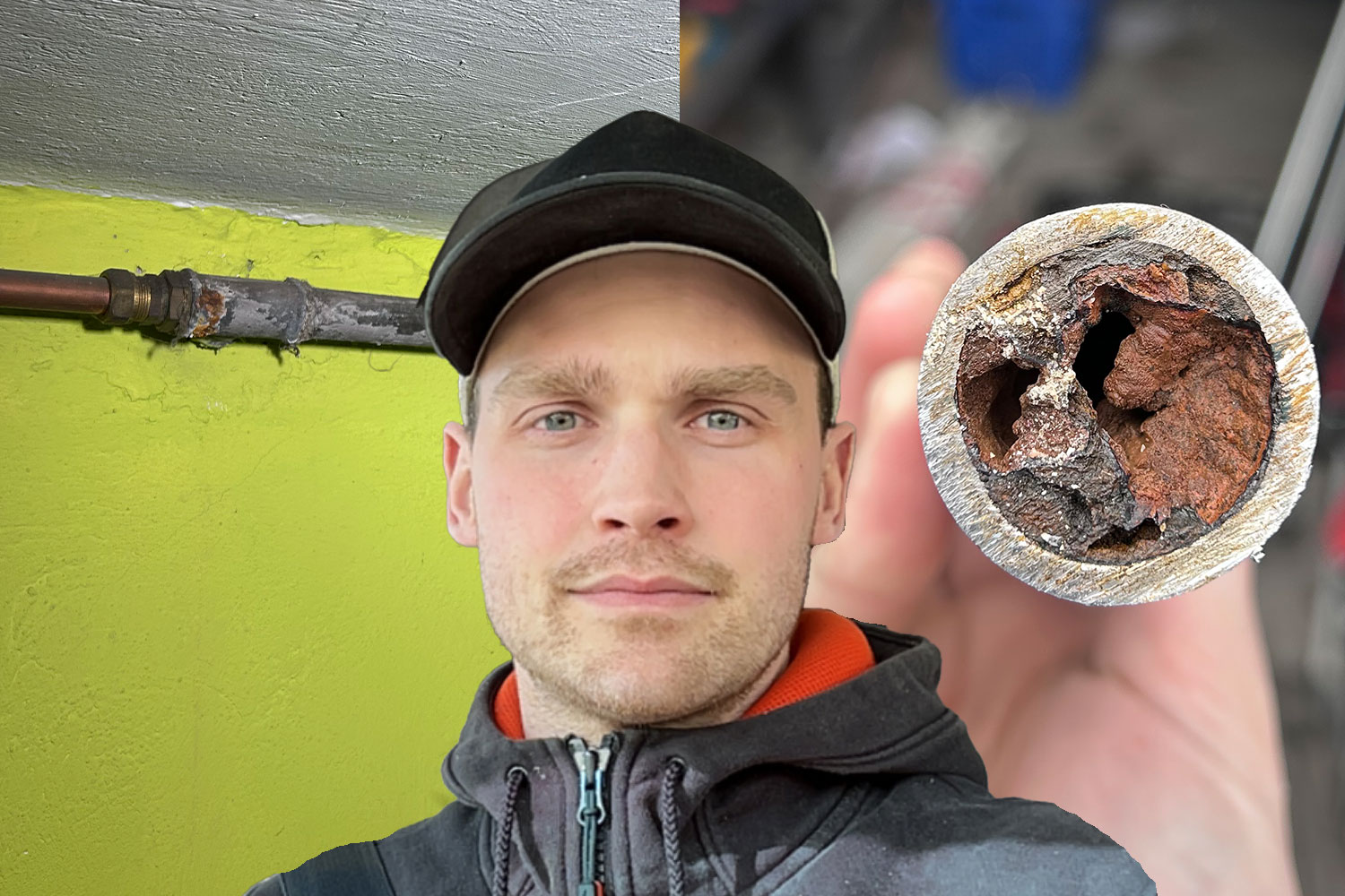 Kvarlämnade galvade rör: ”Inte mer än ett 8 millimeters-hål kvar” - VVS ...