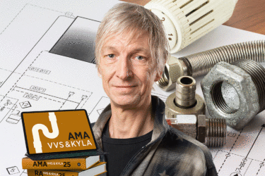 AMA VVS & Kyla 2025. Svensk Byggtjänst, Jan Fredriksson.