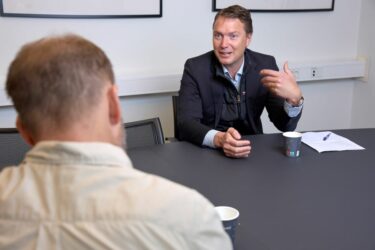 Om 10 år är Sandbäckens dubbelt så stort som i dag, menar nye vd:n Fredrik Setréus.