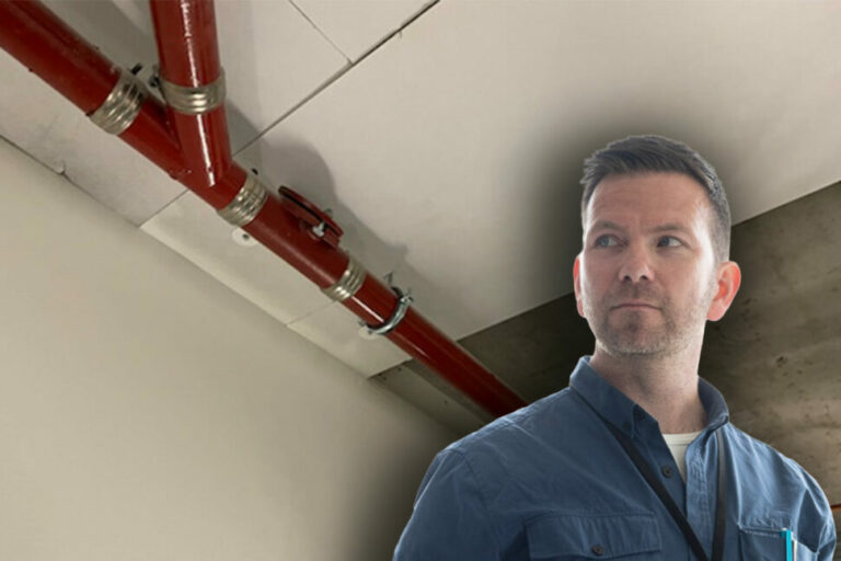Det är bra att kontrollera kvaliteten på rörsystemet, tipsar besiktningsmannen Mathias Eriksson. Foto: privat