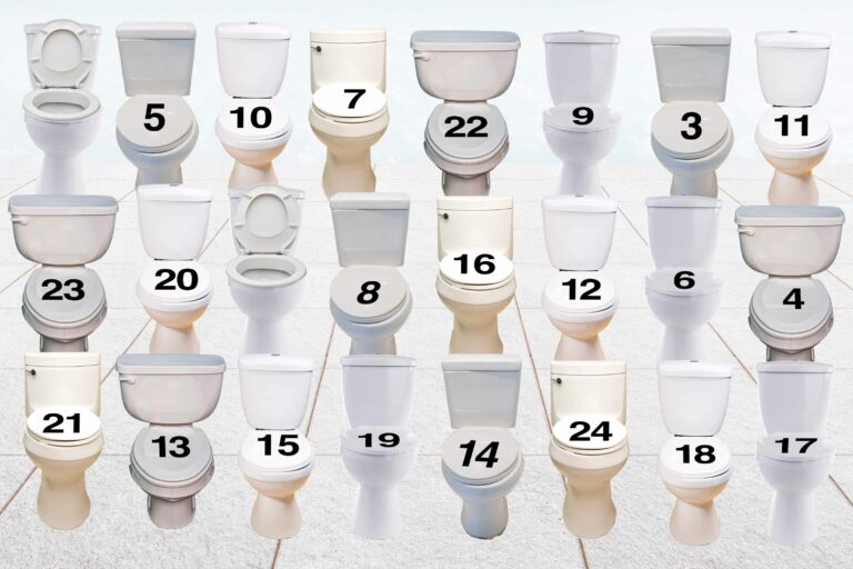 Lucka 3 döljer sig under toalettlock 3.