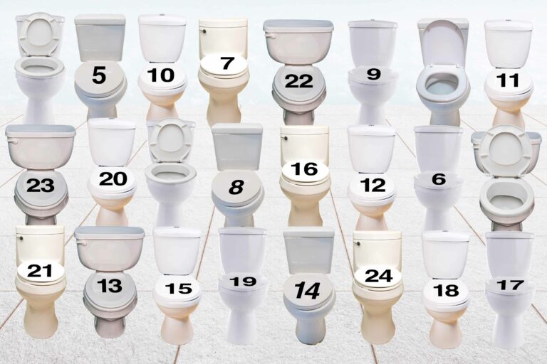 Under toalettlock med nummer 5 döljer sig lucka 5.