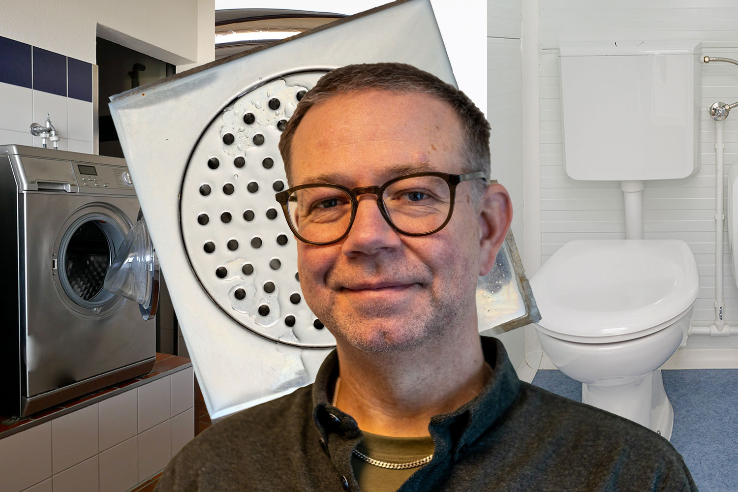 Pierre Lundborg, Säker Vatten om var och när det krävs golvbrunn.