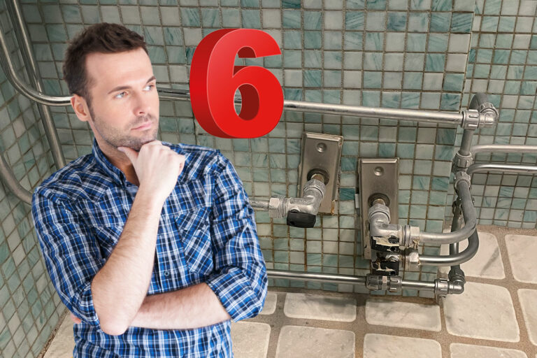 Besiktaren stöter på mängder av rördragningar som inte ser professionella ut.