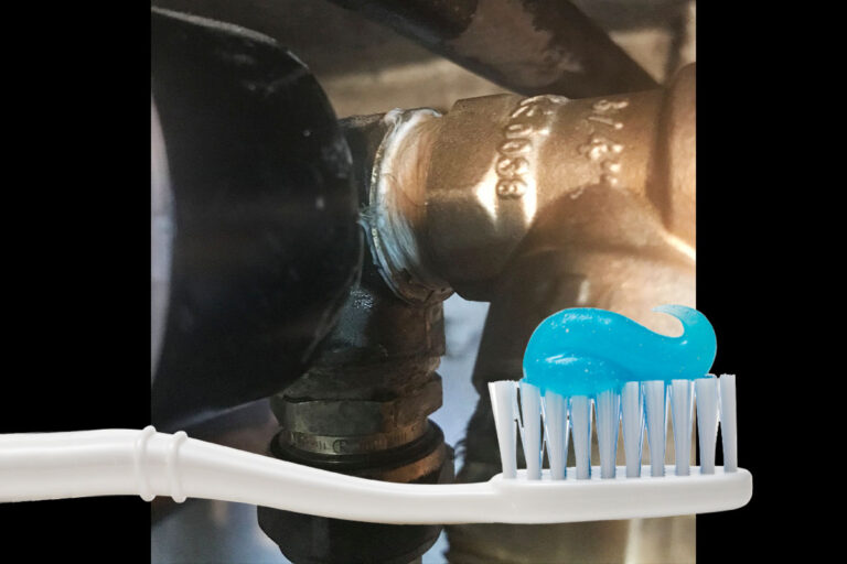 Håller tätningen med tandkräm fem år senare?