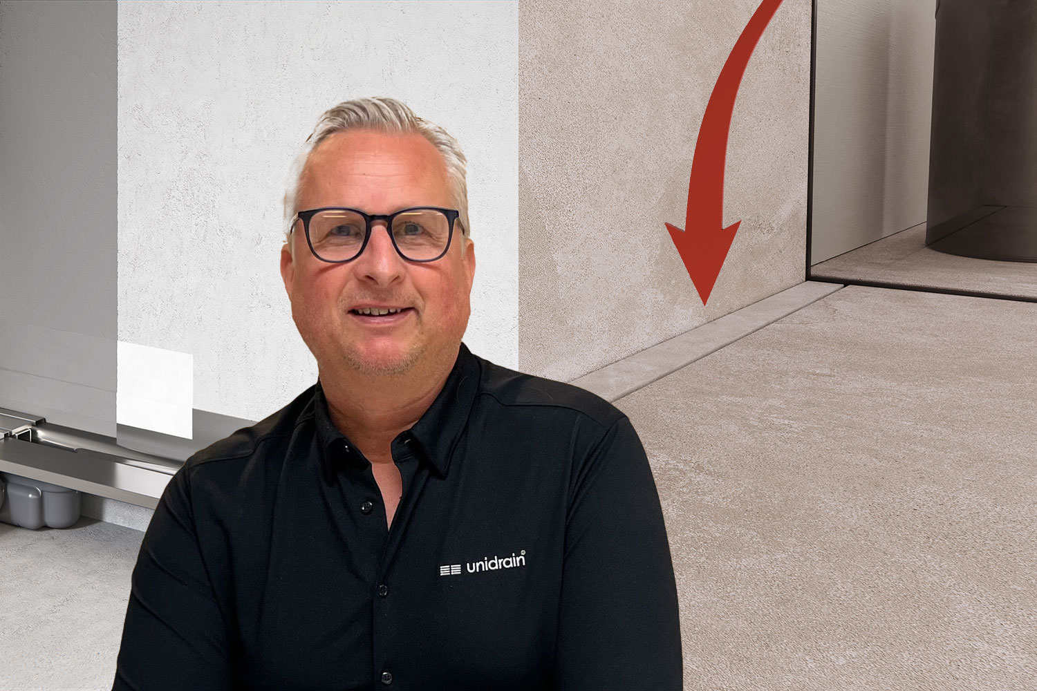 Unidrains väggnära golvbrunn har inte fått samma genomslag i Sverige som i Danmark.