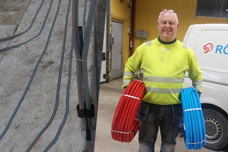 Färgade för leder till färre felkopplingar anser VVS-företagaren