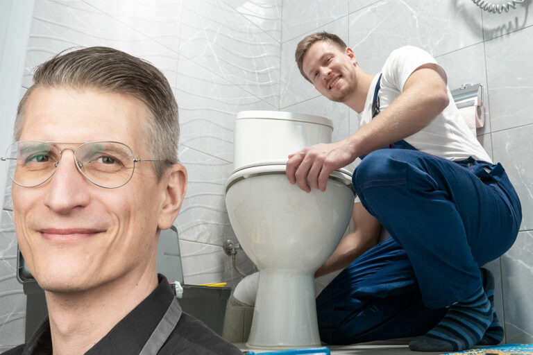 Kan vem som helst byta wc-stol?