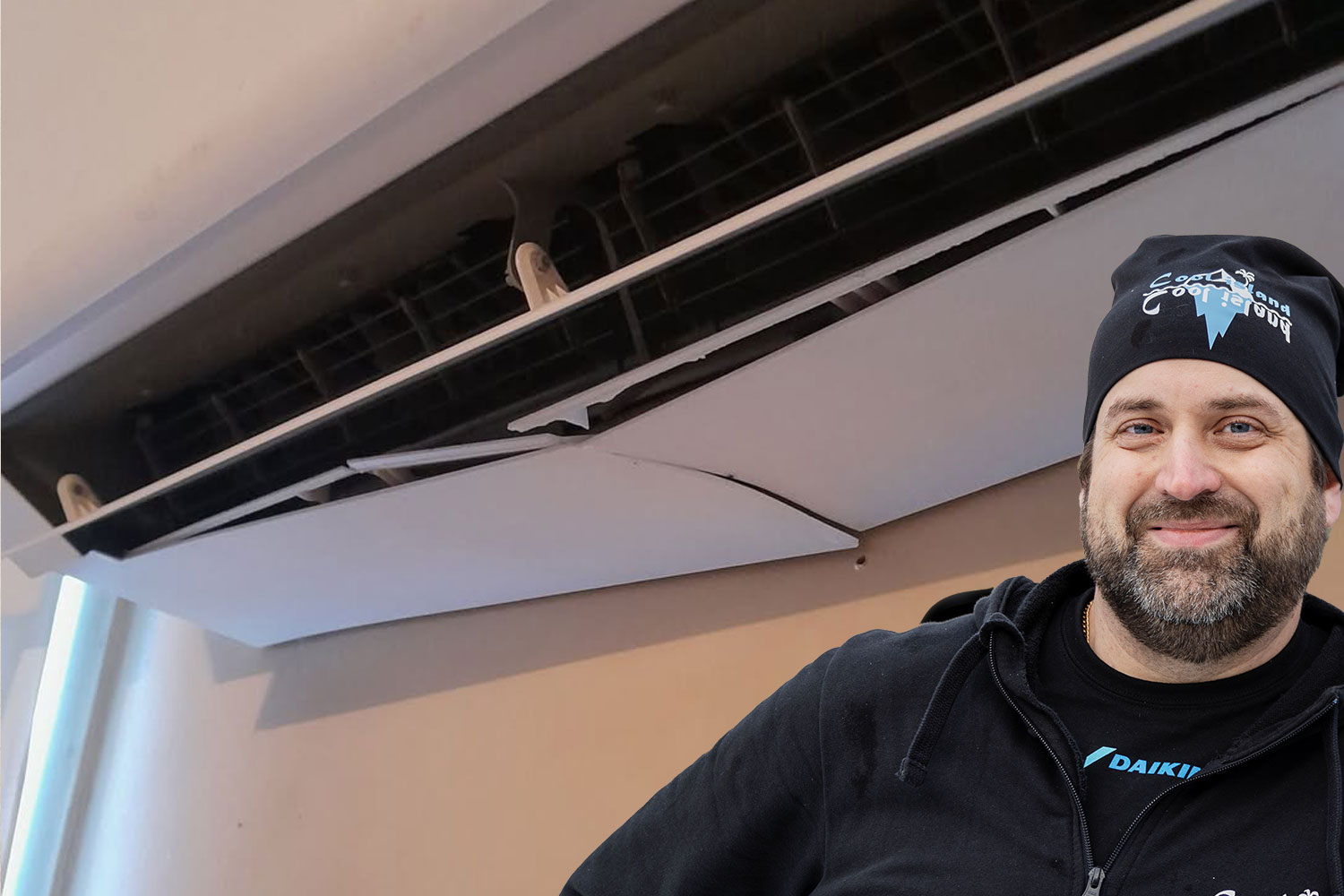 Vad beror den klibbiga sprickan i värmepumpen på?