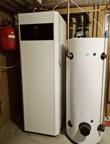 En CTC GSI 616 på 16 kW.