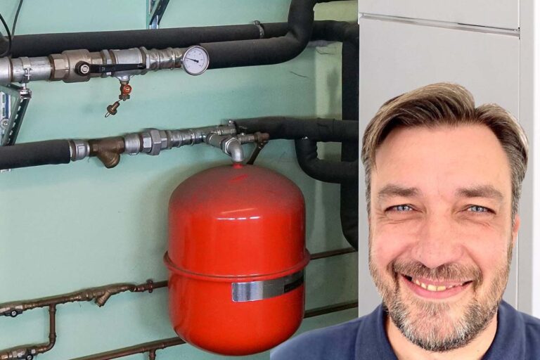 Claes Sjöberg på Insu reder ut vad som avgör expansionskärlets placering.