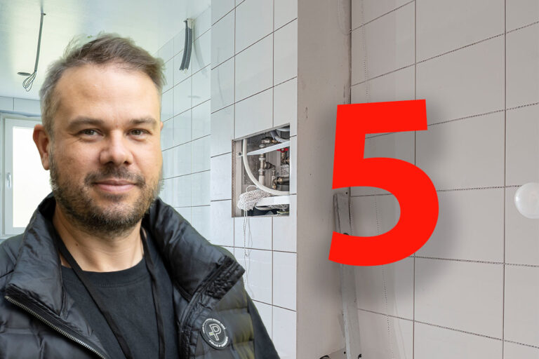 Våtrumskassetter för stambyte är en bra metod tycker Marcus Götberg på rotocon