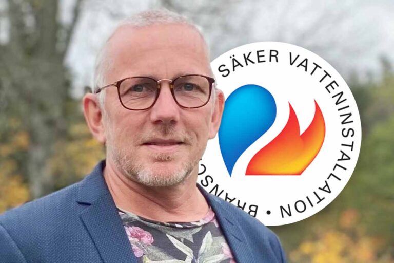 Ted Rustas är ny ordförande för Säker Vatten sedan den 22 april.