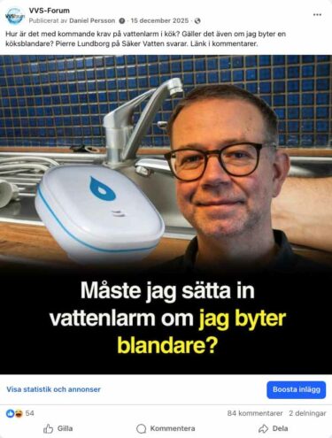 Skärmdump från Facebook.