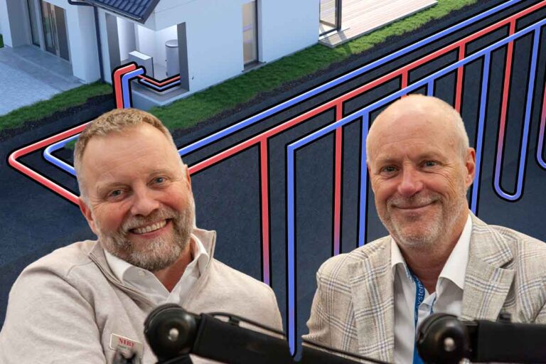 Fredrik Snygg på Nibe och energikonsulten Stefan Silfvercrantz berättar om hur allt fler kommersiella fastigheter konverterar till värmepumpar för att kunna ta till vara på kyla och värme.