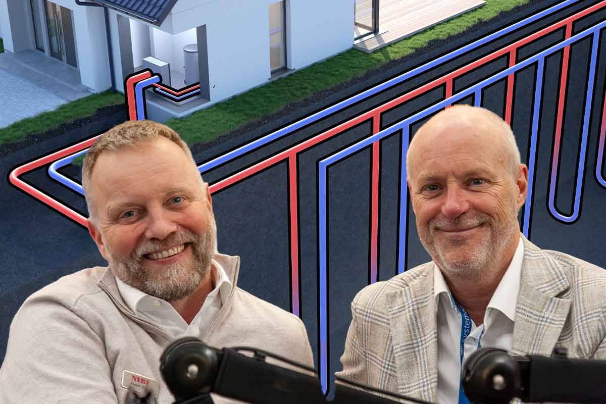 Fredrik Snygg på Nibe och energikonsulten Stefan Silfvercrantz berättar om hur allt fler kommersiella fastigheter konverterar till värmepumpar för att kunna ta till vara på kyla och värme.